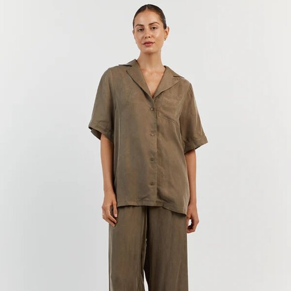 Dissh Kingston Moss Short Sleeve Shirt - Picture 1 of 3